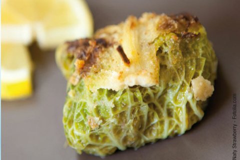 Choux farcis aux deux saumons