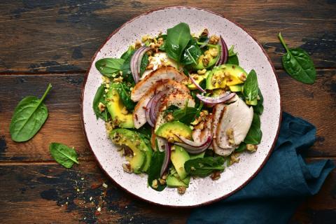 Salade de dinde « californienne »