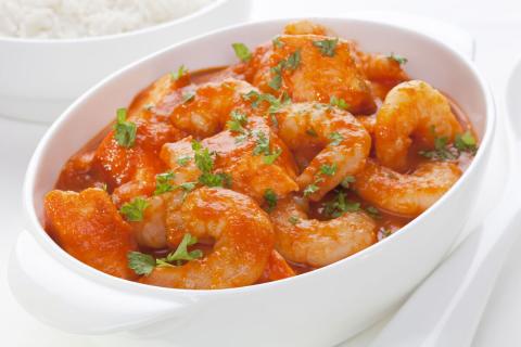 Crevettes à l'armoricaine
