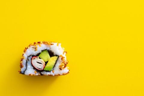 Maki de printemps truites au fromage frais