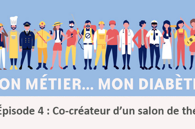 Mon métier... mon diabète : épisode 4, Co-créateur d'un salon de thé