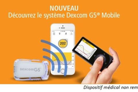 Gérer autrement votre diabète avec le système Dexcom G5® Mobile