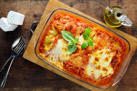 Gratin tomates mozzarella