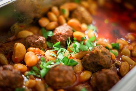 Boulettes de viande au pesto de sauge