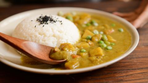 Poulet au curry coco à la courge butternut    